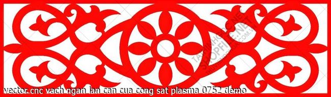 vector cnc vach ngan lan can cua cong sat plasma 0752